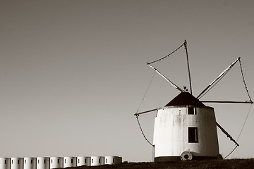 Image showing Old windmill