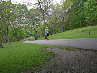 Image showing Woman in Park