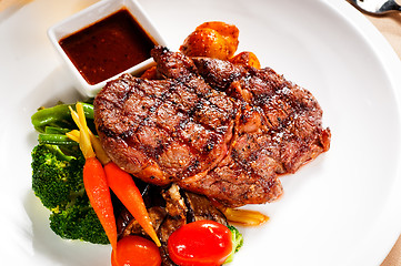 Image showing grilled ribeye steak