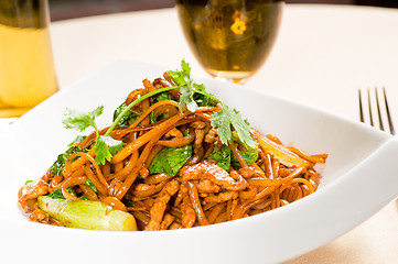 Image showing chinese fried noodles