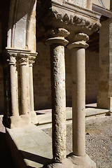 Image showing Columns of a cloister