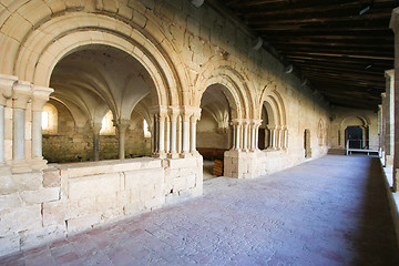 Image showing Corridor of a cloister