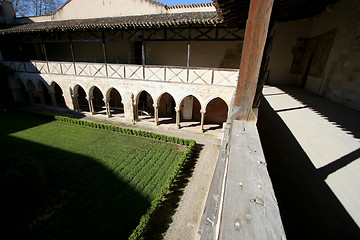 Image showing Cloister of Flaran Abbey