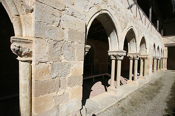 Image showing Fragment of cloister