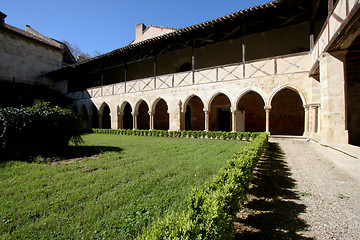 Image showing Cloister of Flaran Abbey