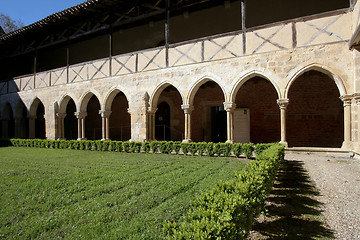 Image showing Cloister of Flaran Abbey