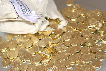 Image showing russian metallic coins 