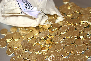 Image showing russian metallic coins