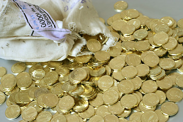 Image showing russian metallic coins