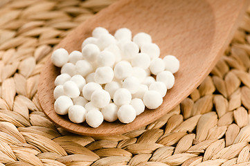 Image showing white tapioca pearls