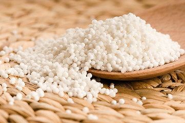 Image showing white tapioca pearls