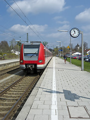 Image showing train station