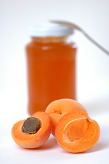 Image showing Apricot jam