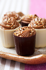 Image showing Chocolate pralines