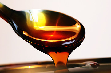 Image showing Honey on Spoon