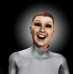 Image showing Female Vampire