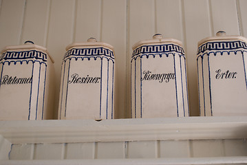 Image showing traditional food containers