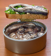 Image showing The Estonian national sandwich 1