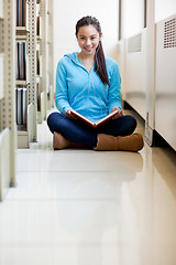 Image showing Asian college student