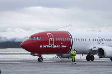 Image showing Norwegian Air Craft