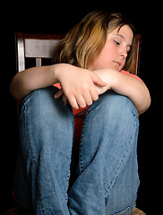 Image showing Lonely Girl