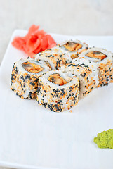 Image showing Sushi rolls