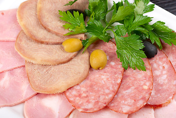 Image showing Meat assortment