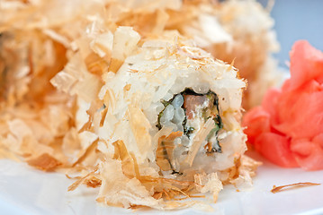 Image showing Sushi rolls