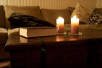 Image showing book on a table