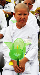 Image showing Female monk
