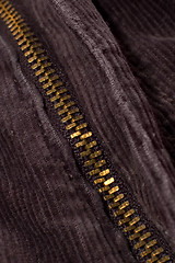 Image showing black jeans detail