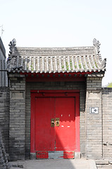 Image showing Chinese door