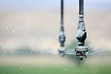 Image showing irrigation close up