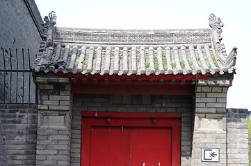 Image showing Chinese door