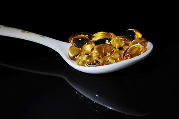 Image showing Gel pills