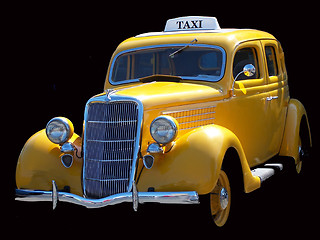 Image showing Vintage Taxi