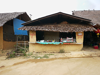 Image showing Noodle shop in Ban Rak Thai, Thailand