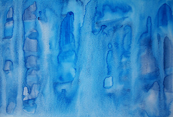 Image showing Abstract watercolor background on paper texture 