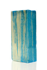 Image showing Blue Soap Bar