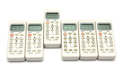 Image showing different concept with remote infrared devices