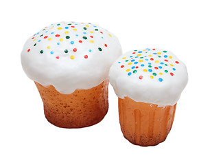 Image showing orthodox easter - two kulich