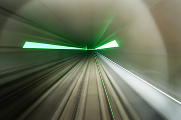 Image showing Subway emergency exits