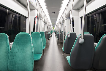 Image showing Empty train