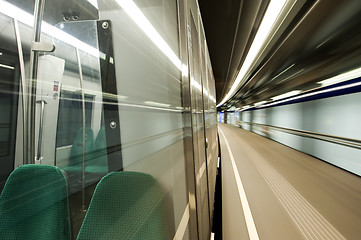 Image showing Empty train