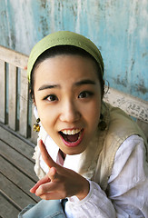 Image showing Beautiful Korean girl
