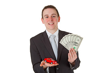 Image showing Car salesman