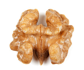 Image showing nine walnut halves