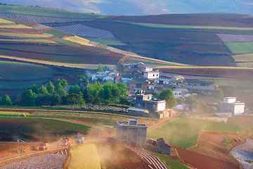 Image showing China rural landscape