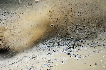 Image showing Mud splash