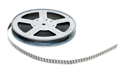 Image showing Aluminium reel of film